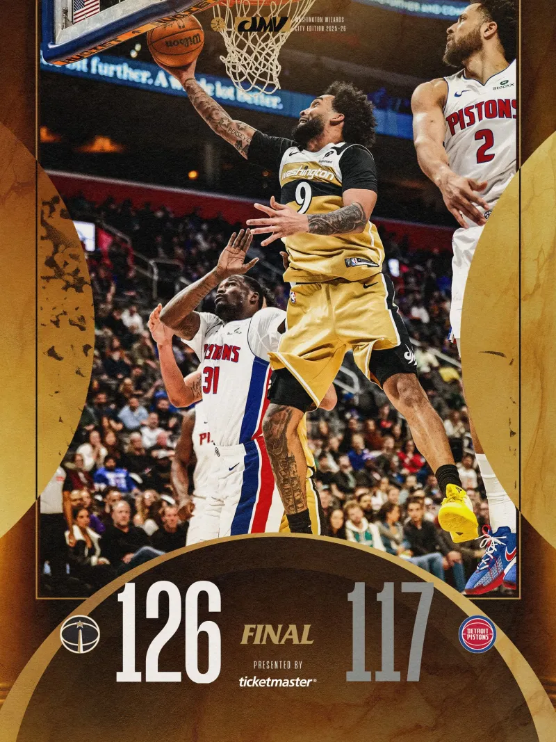 yl23455永利官网-东部倒三战胜东一！奇才官方晒赛场照庆祝球队战胜活塞